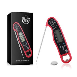 Brookstone Grill Alert Bluetooth Connected Thermometer Wayfair